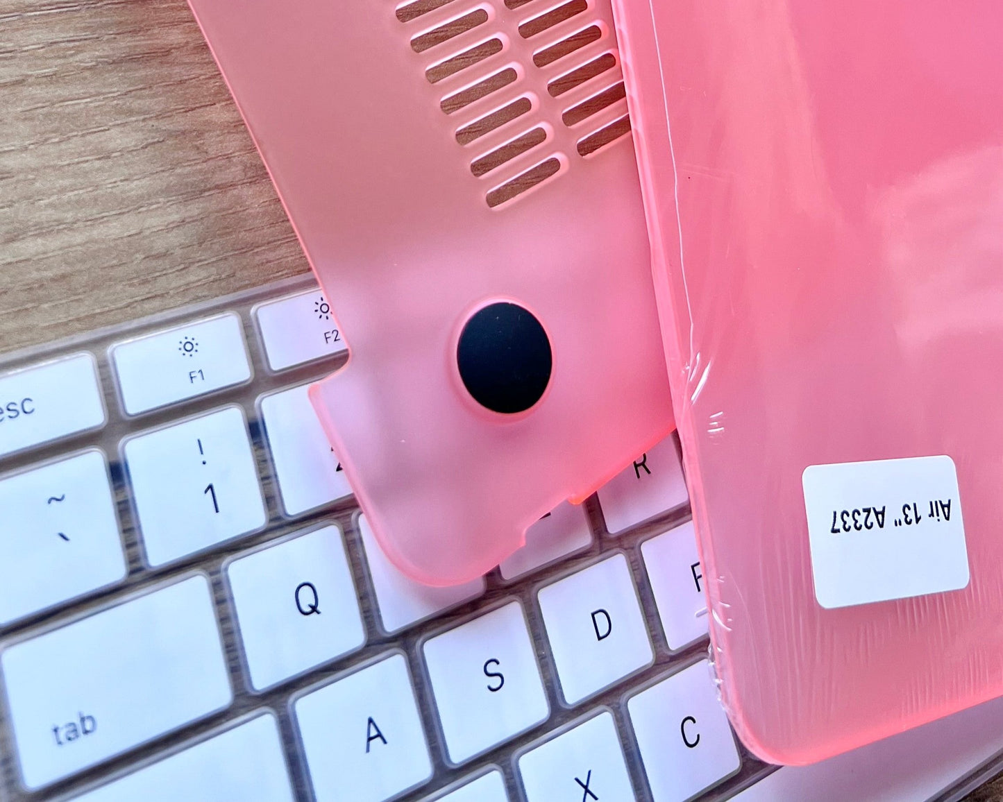 CARCASA MACBOOK® CASE 13” SILICONA PINK (Stock limitado)