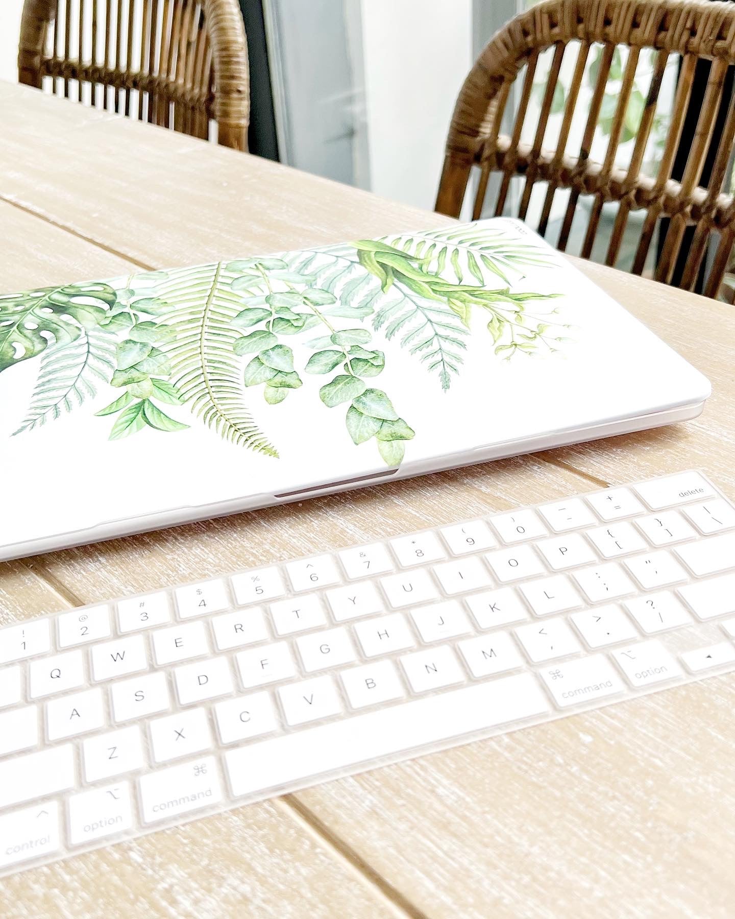 CARCASA MACBOOK® CASE 13” HOJAS