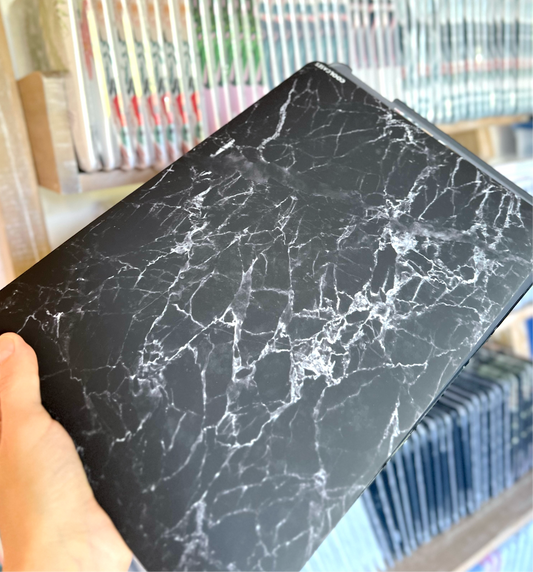 SET DISEÑO MÁRMOL CASE + PROT.TECLADO